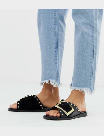 river island womens sliders