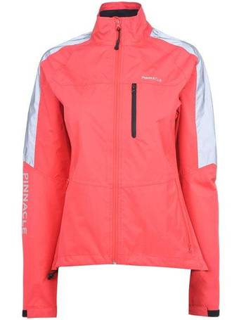 pinnacle fully reflective cycling jacket ladies