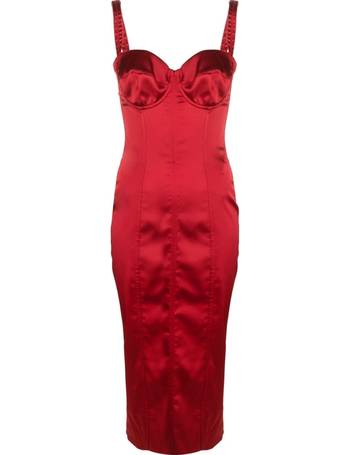 Dolce & Gabbana Majolica-print Bustier Dress - Farfetch