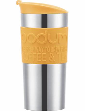 Bodum Travel Mug Vacuum Travel Mug, Small, 0.35 L, 12 oz, S/S Forest