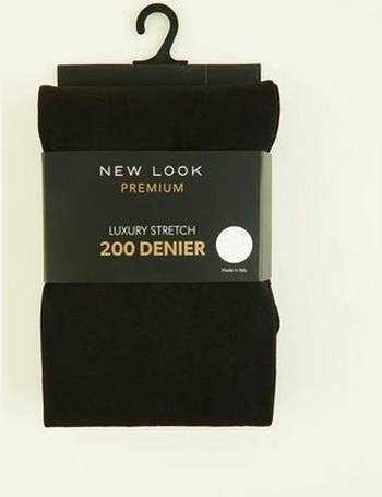 Black Premium 200 Denier Tights