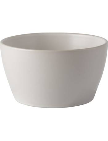 14cm Mikasa Gourmet Ceramic Cereal Bowl 5.5 Grey 