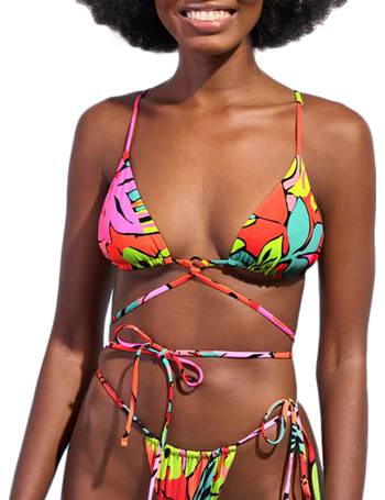 MAAJI Coral Lava Reversible Bralette Bikini Top - Reversible