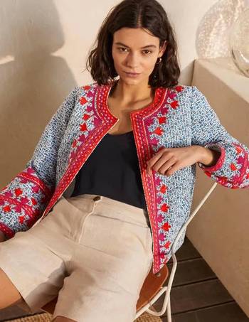 Boden Green Warwick Embroidered Jacket