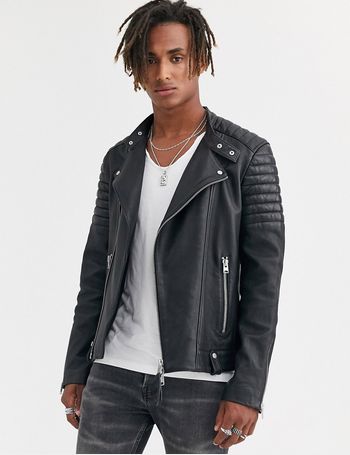 all saints brandt leather jacket