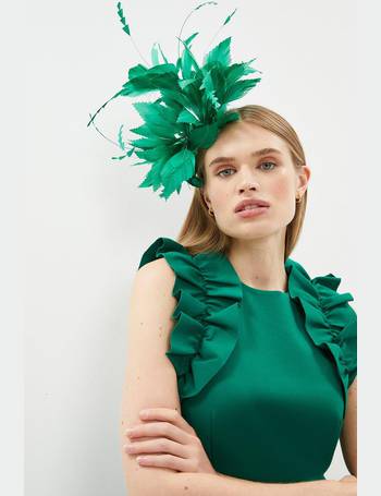 coast green fascinator