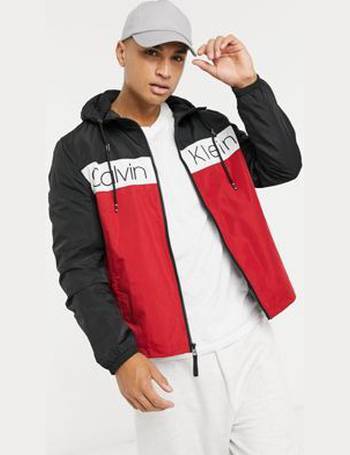 Shop Calvin Klein Men's Red Jackets up to 50% Off | DealDoodle