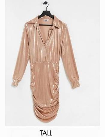 John zack rose outlet gold dress