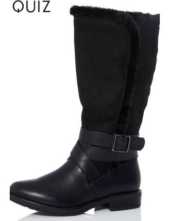 quiz biker boots