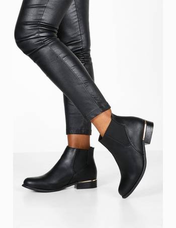 womens flat sole ankle boots