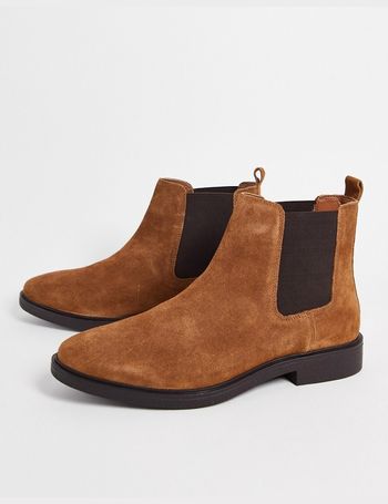 Tan chelsea boots outlet mens river island