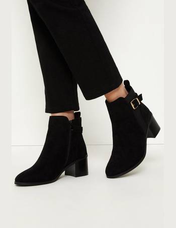 wallis buckle boots