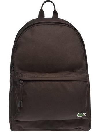 Lacoste black store backpack