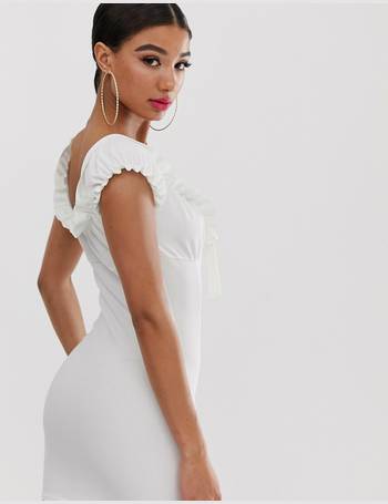 Missguided hotsell milkmaid dress