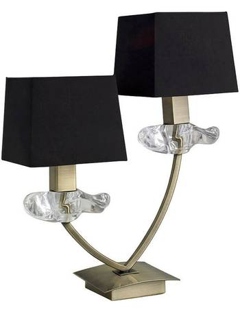 Retro Table Lamp, Traditional Banker Lamp With Pull Switch