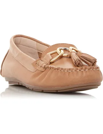 dune tan loafers