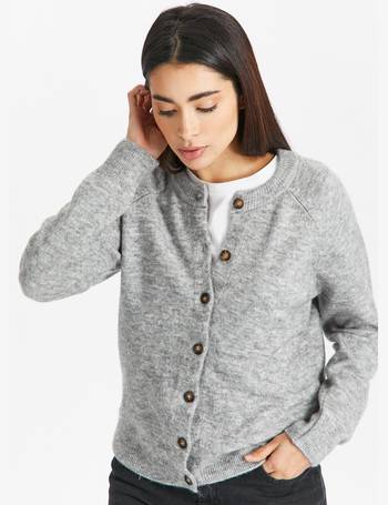 Womens Grey Cardigans