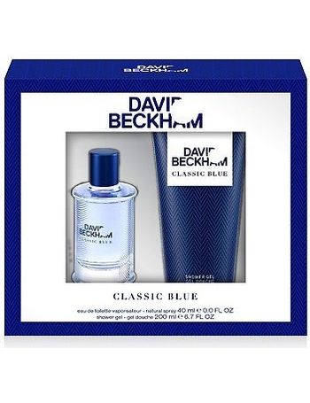 david beckham blue gift set