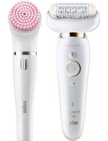 Braun silk epil 9 9558 wet dry legs body face epilator shaver facial  epilator