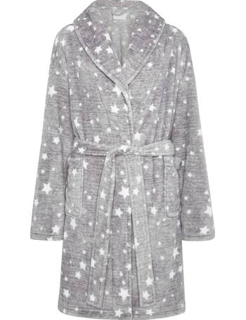 f and f grey dressing gown