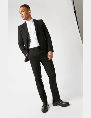 debenhams mens black suits