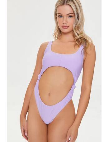 Forever 21 Ladder Cutout One-Piece Swimsuit