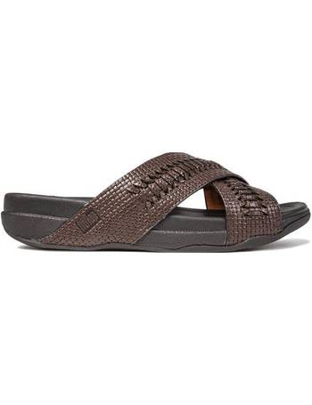 mens lattice sandals