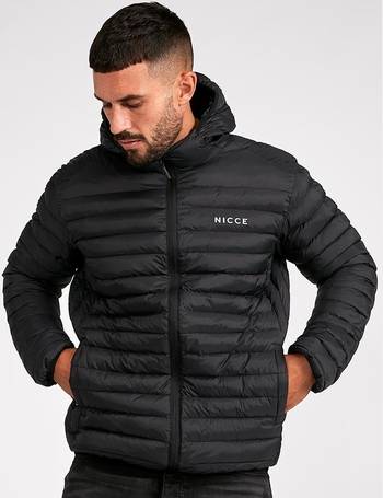 Shop NICCE Men's Black Puffer Jackets 