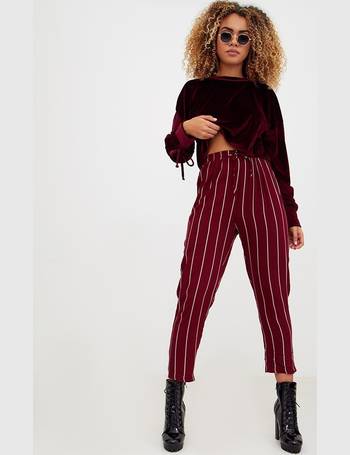 plt pinstripe trousers