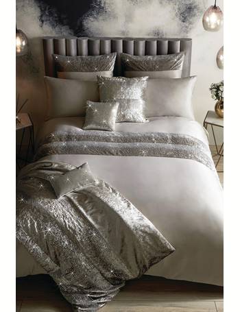 kylie estelle velvet panel duvet cover