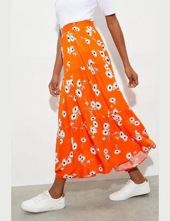 Orange 2025 skirt debenhams