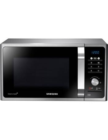 samsung ms23f301tas solo microwave oven in silver tact