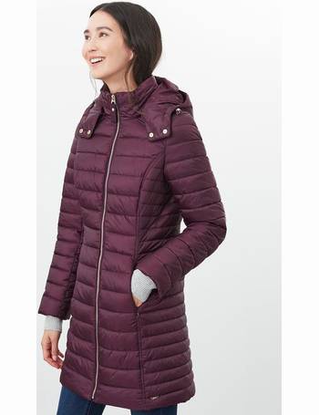 joules holmbury long padded coat