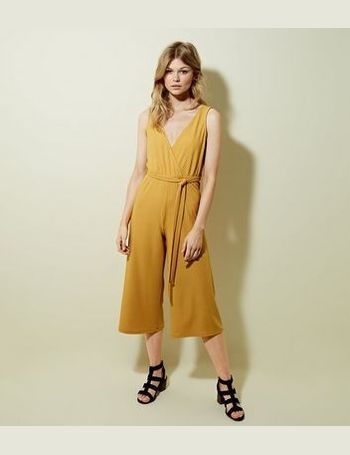 new look mustard jumpsuit