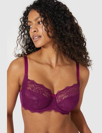 DD+ 2 Pack Sheer Non Pad Plunge Bra