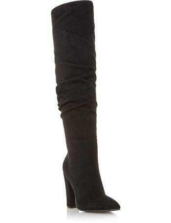 dune rosa slouch boots