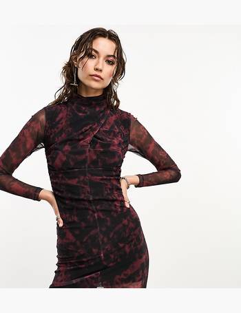 Shop Allsaints Women's Long Sleeve Midi Dresses up to 40% Off