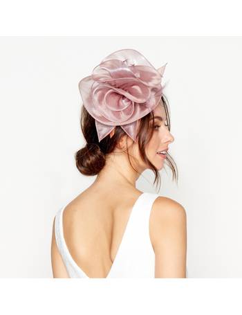 debut fascinator pink