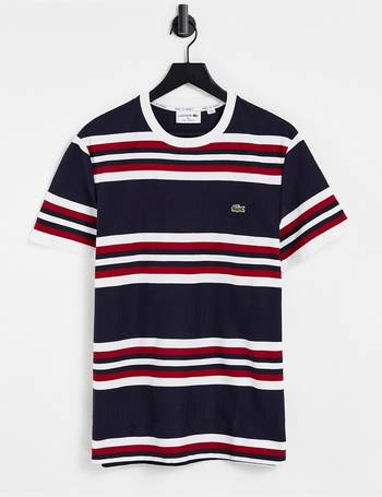 lacoste mip stripe t shirt