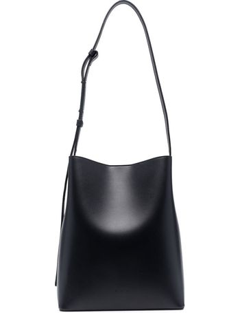 Aesther Ekme logo-embossed Flat Shoulder Bag - Farfetch