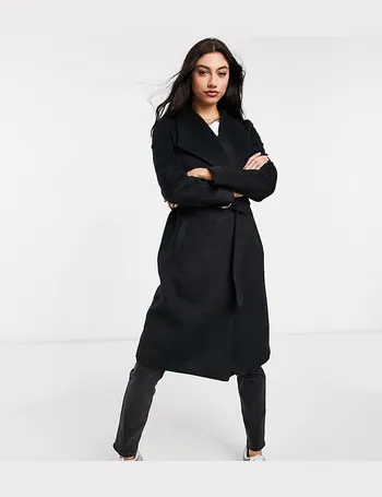new look tailored maxi coat in camel