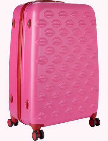 Lulu guinness 2024 suitcase pink