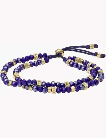 Multi Beaded Brass Bracelet - JA6775040 - Fossil