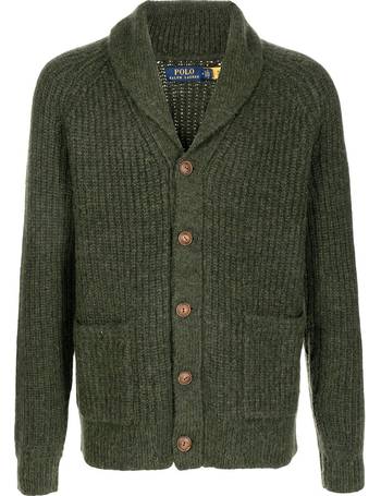 ralph lauren shawl cardigan mens