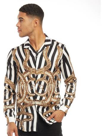 Hermano long sleeve shirt with tiger print