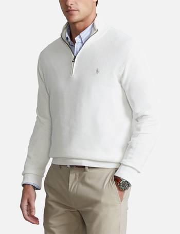 ralph lauren half zip jumper house of fraser