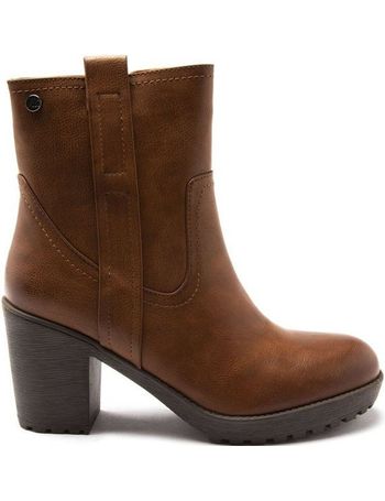 xti tan ankle boots