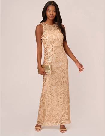 Shop Adrianna Papell Women s Sequin Maxi Dresses up to 75 Off