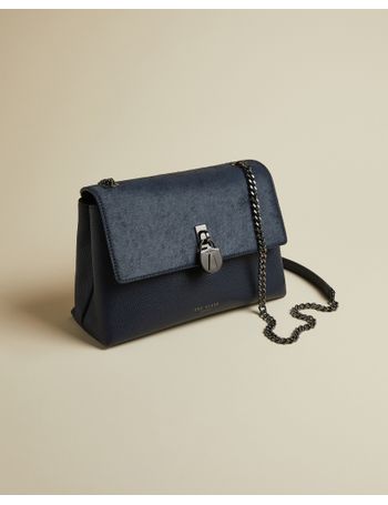 miliaa padlock detail cross body bag