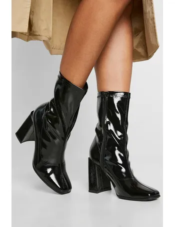 boohoo boots wide fit